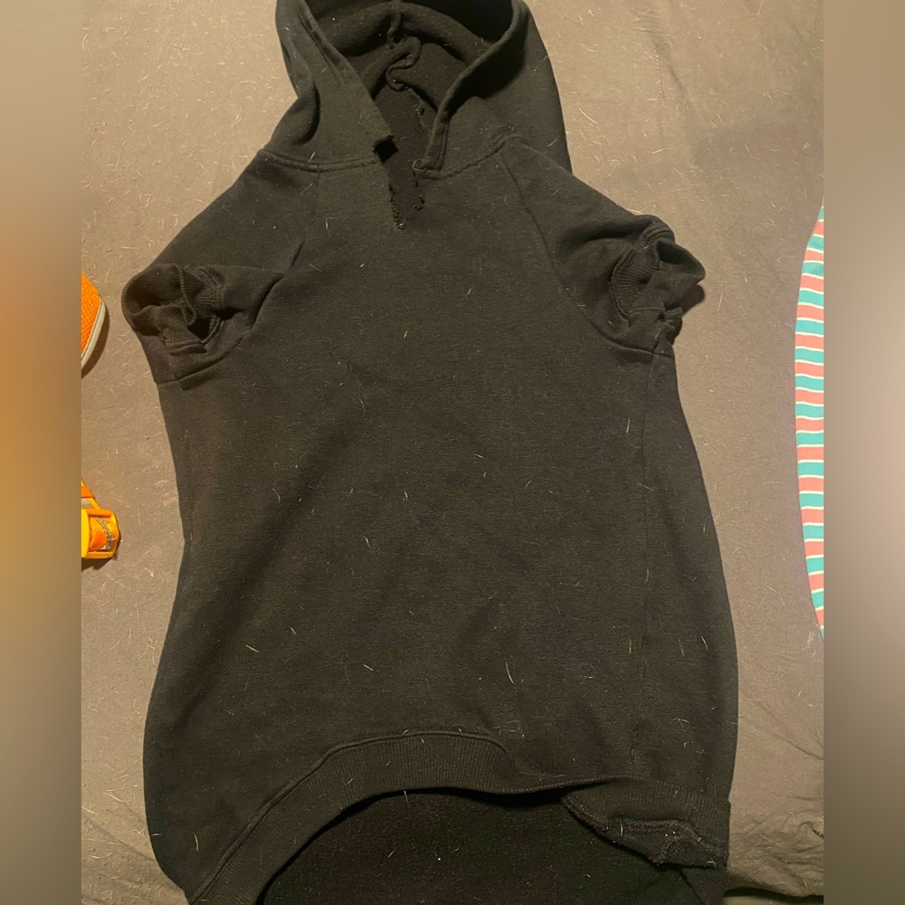 Zack & Zoey Black size XL dog hoodie